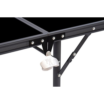 Red Cup Pong 8' Folding Beer Pong Table with Bottle Opener & Ball Rack