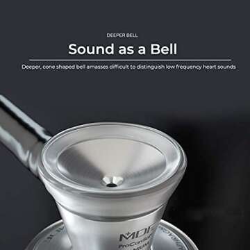 MDF Instruments ProCardial Cardiology Stethoscope for Adults