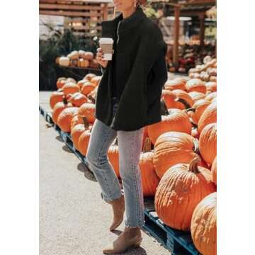 Stylish Cozy Hongqizo Women's Fuzzy Fleece Vest with Pockets for Cold Weather