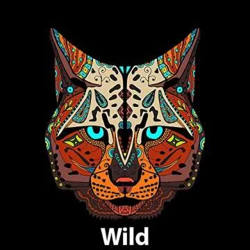 Coloring-On-The-Go Coloring Books for Adults & Grownups -74 Wild Nature Pages W/Durable Designed Pouch& Hardcover Spiral Bound Format-Deluxe Portable DIY Craft Creative Kit -Be Artistic Everywhere!