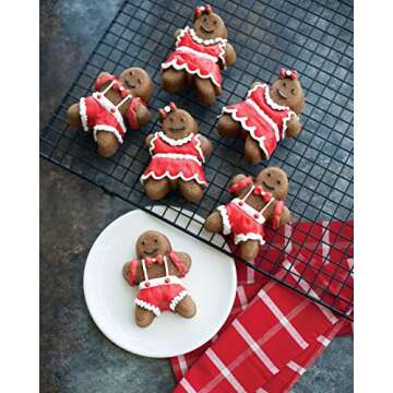 Nordic Ware Gingerbread Kids Cakelet Pan