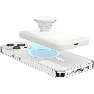 PopSockets PowerPack: 5000mAh MagSafe Portable Charger