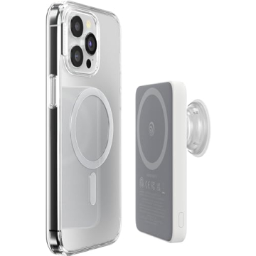 PopSockets PowerPack: 5000mAh MagSafe Portable Charger