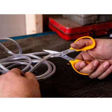 OLFA 5" Stainless Steel Scissors - Precision Cutting Tool