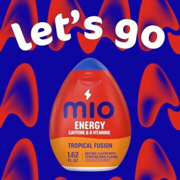 mio Energy Tropical Fusion Flavored with other natural flavor Liquid Water Enhancer, 1.62 fl oz Bottle