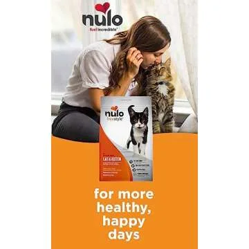 Nulo Freestyle Cat & Kitten Food, Premium Grain-Free Dry Small Bite Kibble Cat Food, High Animal-Based Protein with BC30 Probiotic for Digestive Health Support 14 Pound (Pack of 1)