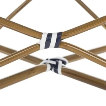 Stylish Safavieh Indoor/Outdoor Rattan Stacking Arm Chair Set