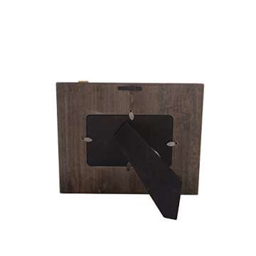 Wood Picture Frame for Dad - 4 x 6 Inch Design