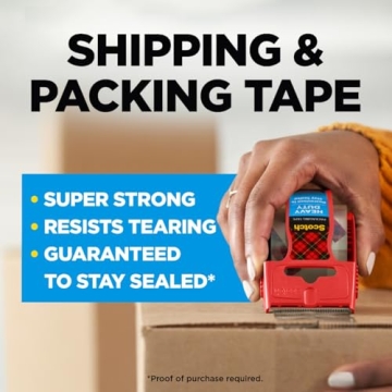 Scotch Heavy Duty Packing Tape for Effortless Packaging