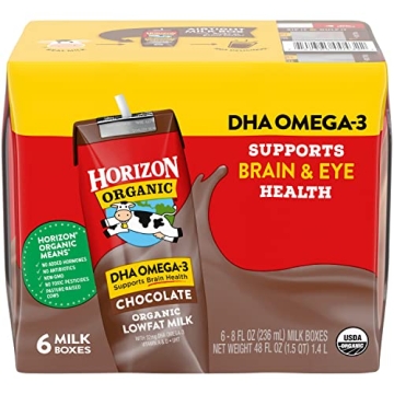 Horizon Organic Chocolate Milk Boxes, 6 Pack