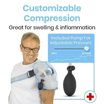 Arctic Flex Shoulder Ice Pack Brace for Pain Relief