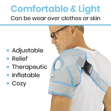 Arctic Flex Shoulder Ice Pack Brace for Pain Relief