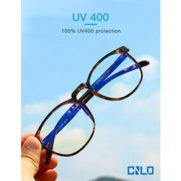 Stylish Blue Light Blocking Glasses for Eye Comfort