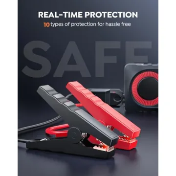 2000A Portable Car Jump Starter with Smart Cables