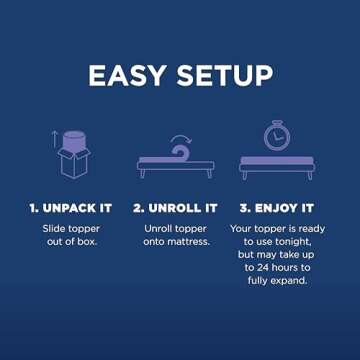 TEMPUR-Adapt 3" Memory Foam Mattress Topper for King Size