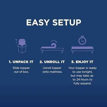 TEMPUR-Adapt 3" Memory Foam Mattress Topper for King Size