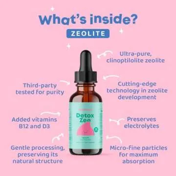 JoySpring Zeolite Drops for Kids - Berry Flavor & Vitamin D3