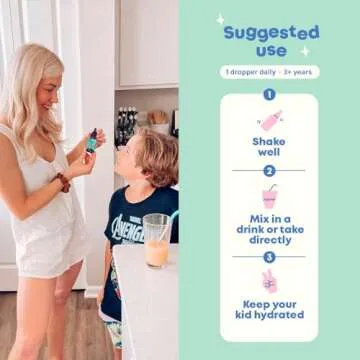 JoySpring Zeolite Drops for Kids - Berry Flavor & Vitamin D3
