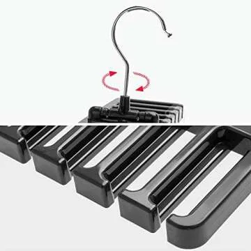 DIOMMELL Belt Rack Organizer for Ties and Belts
