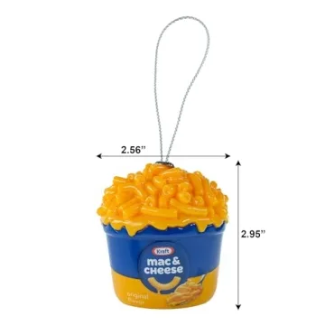 WondaPop Mac N Cheese 3" Fun Christmas Tree Ornament