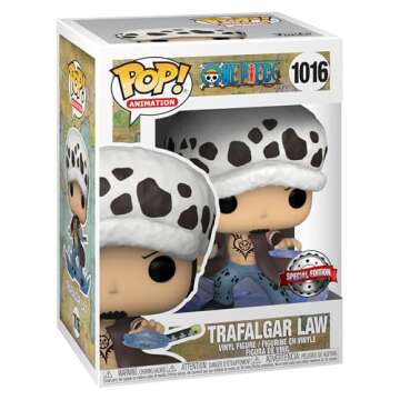 Funko Pop! Animation: One Piece Trafalgar D. Law Exclusive Vinyl Figure - Special Edition #1016
