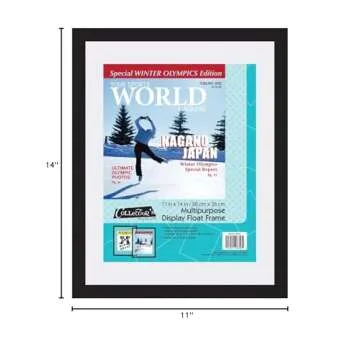 MCS 11x14 Float Frame for Art & Documents Display