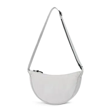 Trendy WESTBRONCO Crescent Crossbody Bag for Women