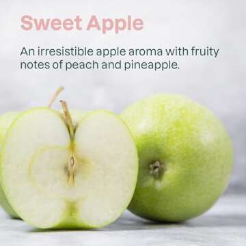 ATTITUDE 2-in-1 Hair and Body Foaming Baby Wash, EWG Verified Shampoo Soap, Dermatologically Tested, Made with Naturally Derived Ingredients, Vegan, Sweet Apple, 10 Fl Oz