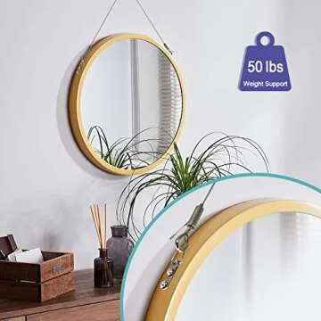 Karosom Adjustable Picture Hanging Wire Heavy Duty Supports 50 lbs - 2 Kit Hanging Hardware, 2m x1.5mm Hanging Wire with D Ring, Ideal for Hanging Mirror, Picture, Light Lamp