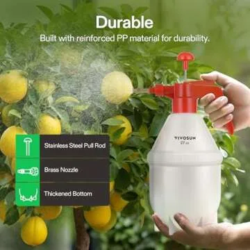 VIVOSUN Handheld Pump Sprayer for Plants and Cleaning