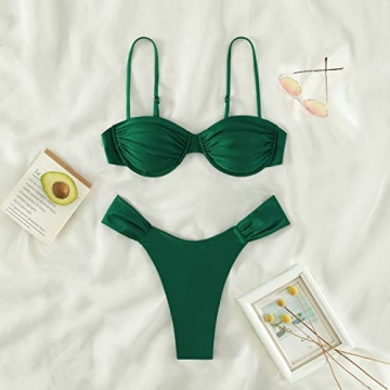 Stylish Hatant Bikini Set for Women - High Waisted Swimsuit