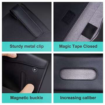 RENZHICHU Car Tissue Holder Sun Visor Tissue Holder for Car, Mask Box Hanging Car Accessories Interior Napkin Case Wipes Holder Tissue Storage Organizer for Women Men and Teens