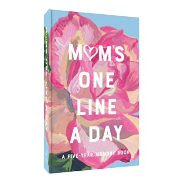 Mom's Floral One Line a Day: A Five-Year Memory Book