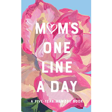 Mom's Floral One Line a Day Five-Year Memory Book