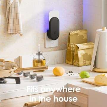 TIENBE Flying Insect Trap - 2 in 1 Bug Zapper & Night Light