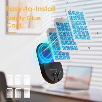 TIENBE Flying Insect Trap - 2 in 1 Bug Zapper & Night Light