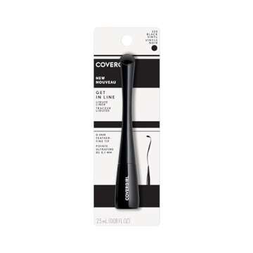 COVERGIRL Get In Line Liquid Eyeliner, Black Vinyl, 0.08 Fl oz