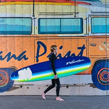 WAVESTORM Premium 8ft Classic Longboard Surfboard