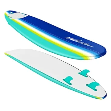 WAVESTORM Premium 8ft Classic Longboard Surfboard