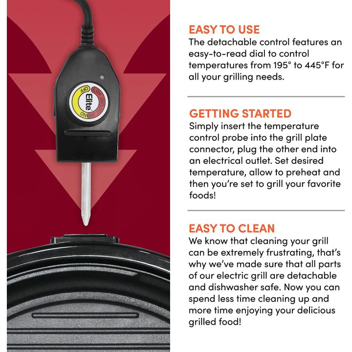 Smokeless Indoor Electric BBQ Grill with Glass Lid