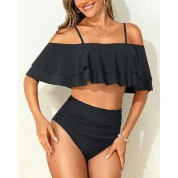 Stylish Plus Size 2 Piece Swimsuit for Women