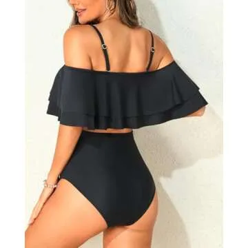 Stylish Plus Size 2 Piece Swimsuit for Women