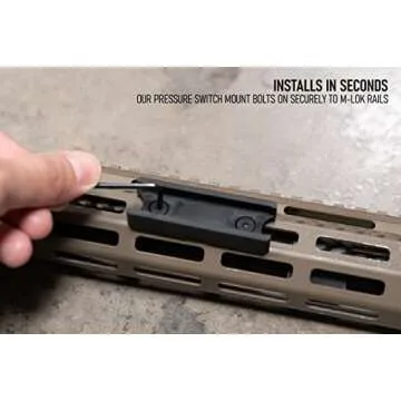 Monstrum M-LOK Weapon Light Pressure Switch Mount