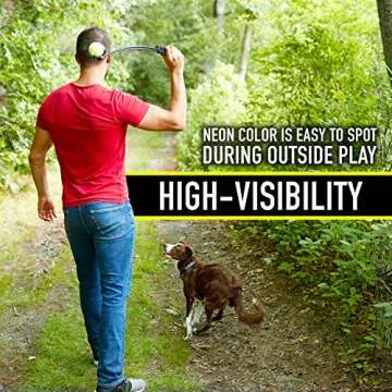 Franklin Pet Supply Co. Squeaky Dog Tennis Balls - Ready Set Fetch Dog Toy Tennis Balls with Squeaker - Perfect Pet Toy Fetch Ball for Small, Medium + Large Dogs - 3 Pack