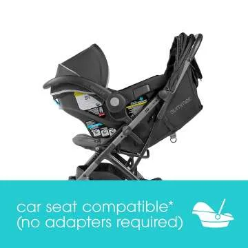 Summer Infant 3Dpac CS Stroller - Lightweight & Adaptable