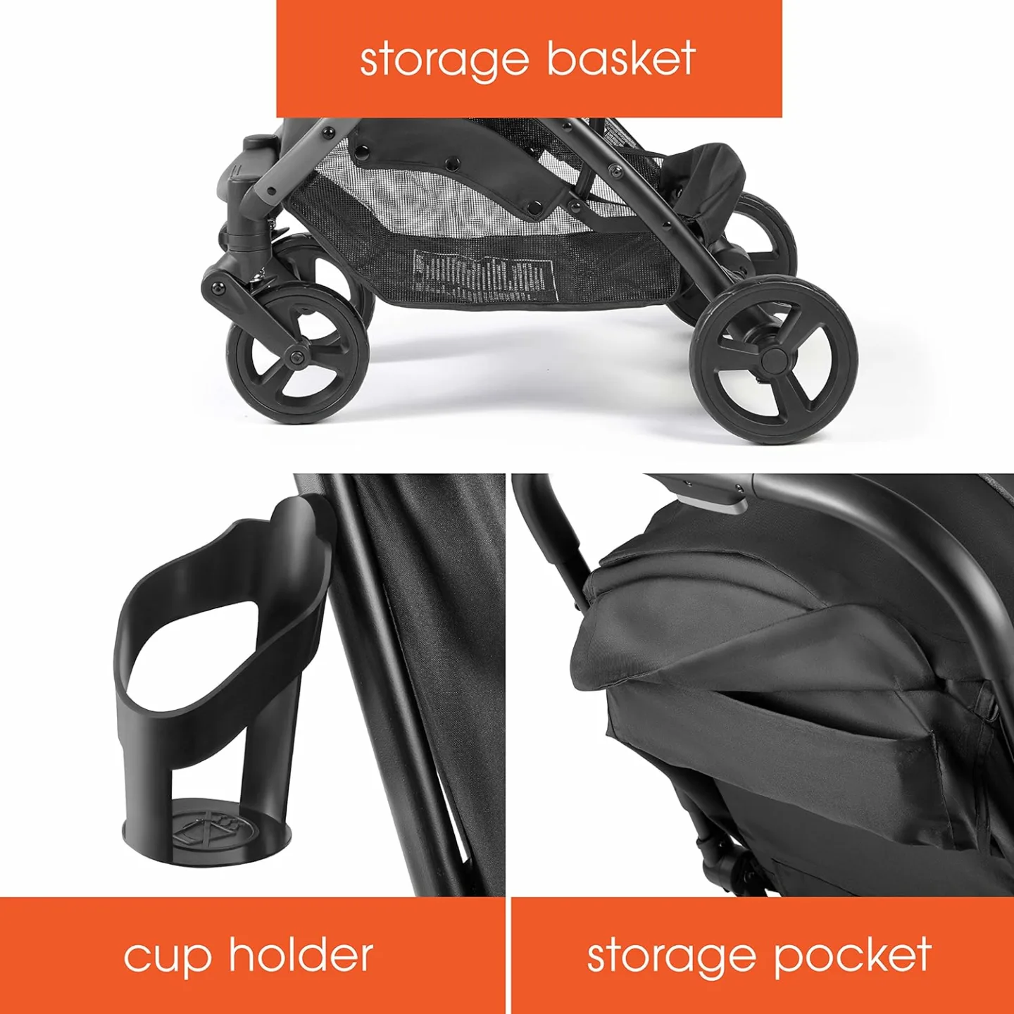 Summer Infant 3Dpac CS Stroller - Lightweight & Adaptable