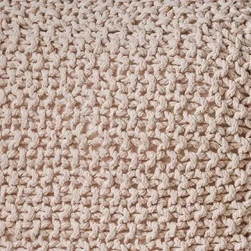 Christopher Knight Home Knox Cotton Pouf for Versatile Style