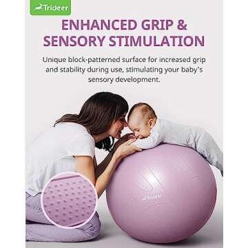 Trideer Pregnancy Ball for Maternity & Baby Memory Book