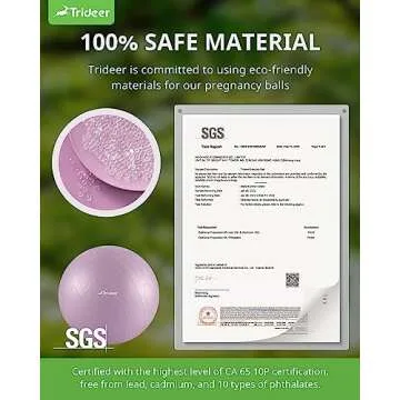 Trideer Pregnancy Ball for Maternity & Baby Memory Book