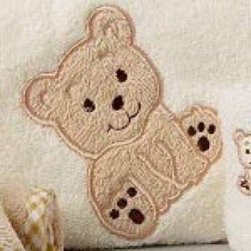 Spasilk Hooded Bath Towel & Washcloths for Newborns